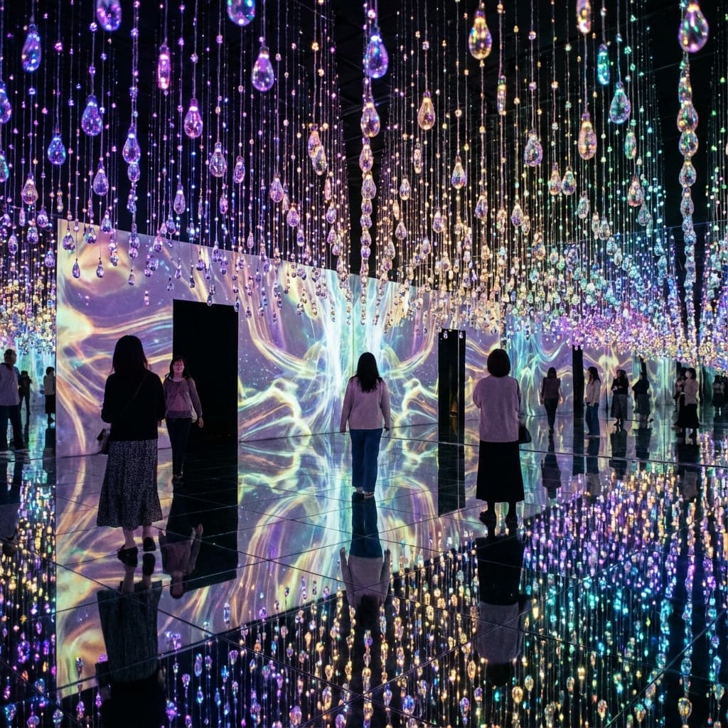 TeamLab Guide: Planets vs Borderless