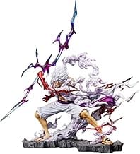 Luffy Gear 5 Figure, Luffy Action Figure 11 inch PVC Character Model Toys Collection Anime Figurine