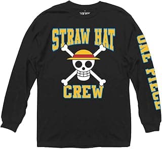 Ripple Junction One Piece Straw Hat Crew Athletic Type Anime Adult Long Sleeve T-Shirt