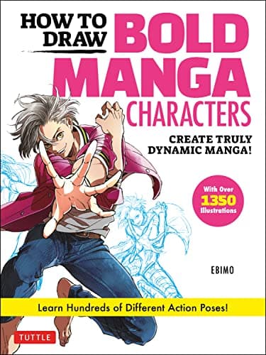Cover of How to Draw Bold Manga Characters: Create Truly Dynamic Manga!