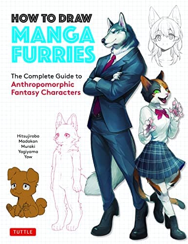 Cover of How to Draw Manga Furries: The Complete Guide to Anthropomorphic Characters
