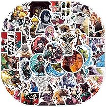 Demon Anime Slayer‌ Stickers for Kids,55PCS Demon Anime Slayer‌ Stickers,Hot Cartoon Vinyl Sticker f