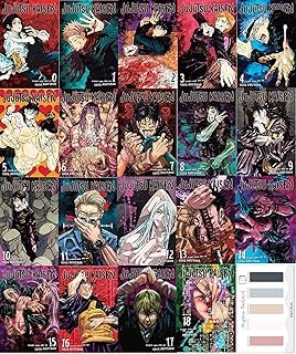 Jujutsu Kaisen Manga Series (Volume 0-18) 19 Books Collection Set by Gege Akutami &amp; Juliet Music
