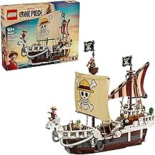 LEGO ONE Piece The Going Merry Pirate Ship Building Blocks - Pretend Play Adventure Toy for Boys &am