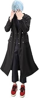 C-ZOFEK US Size Men's Cosplay Costume Black Coat T-shirt Pants Full Set Outfit Halloween