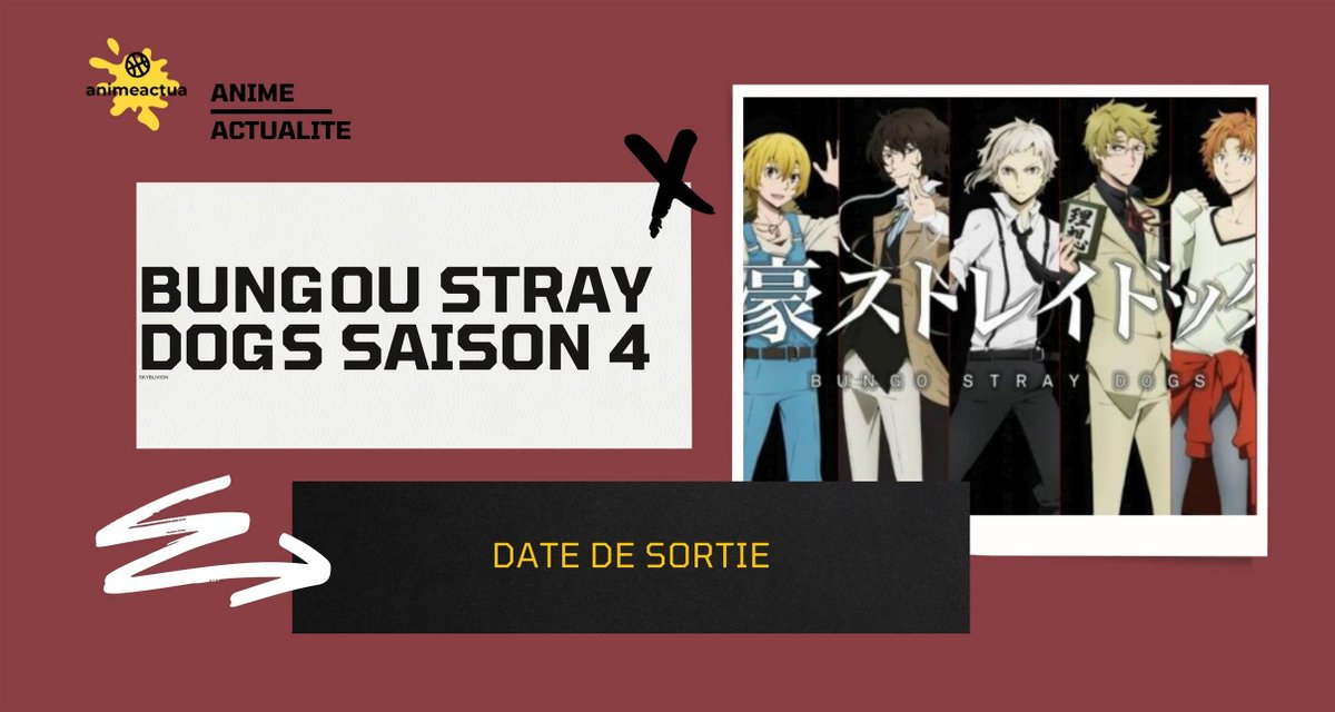Bungou Stray Dogs Saison 4