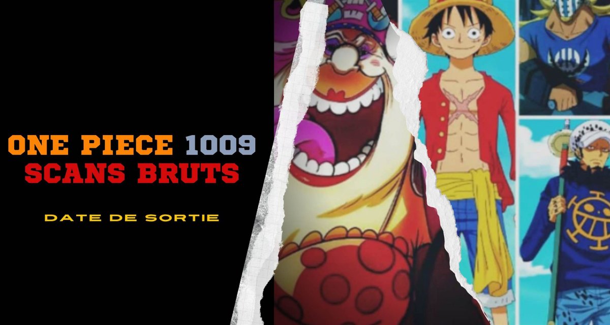 One Piece 1009 Scans Bruts