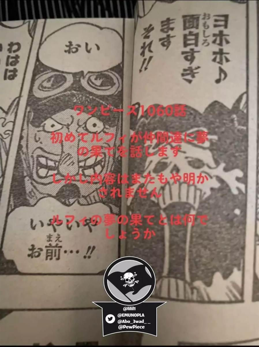 One Piece Scan 1060 Raw
