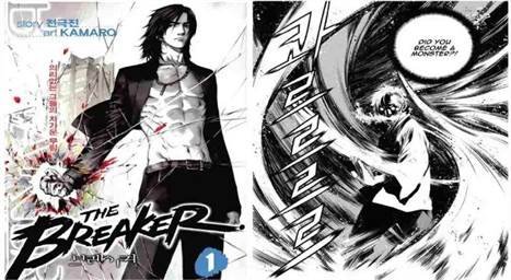 The Breaker manhwa art, action manhwa 2025
