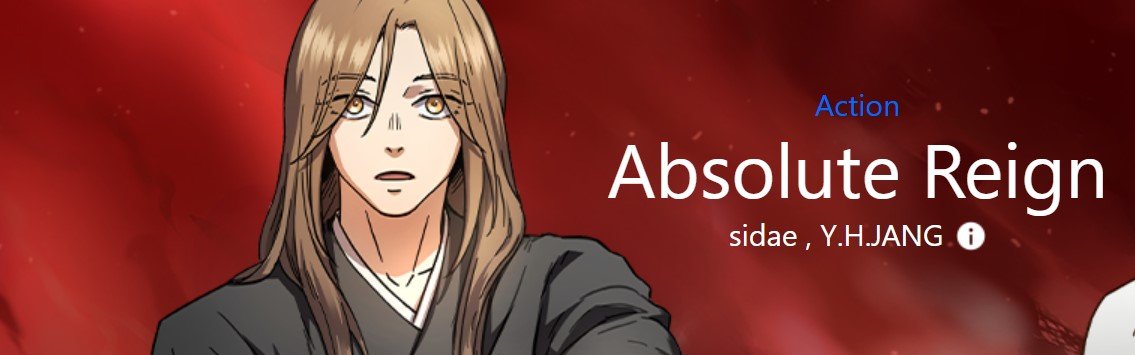 Absolute Reign manhwa cover