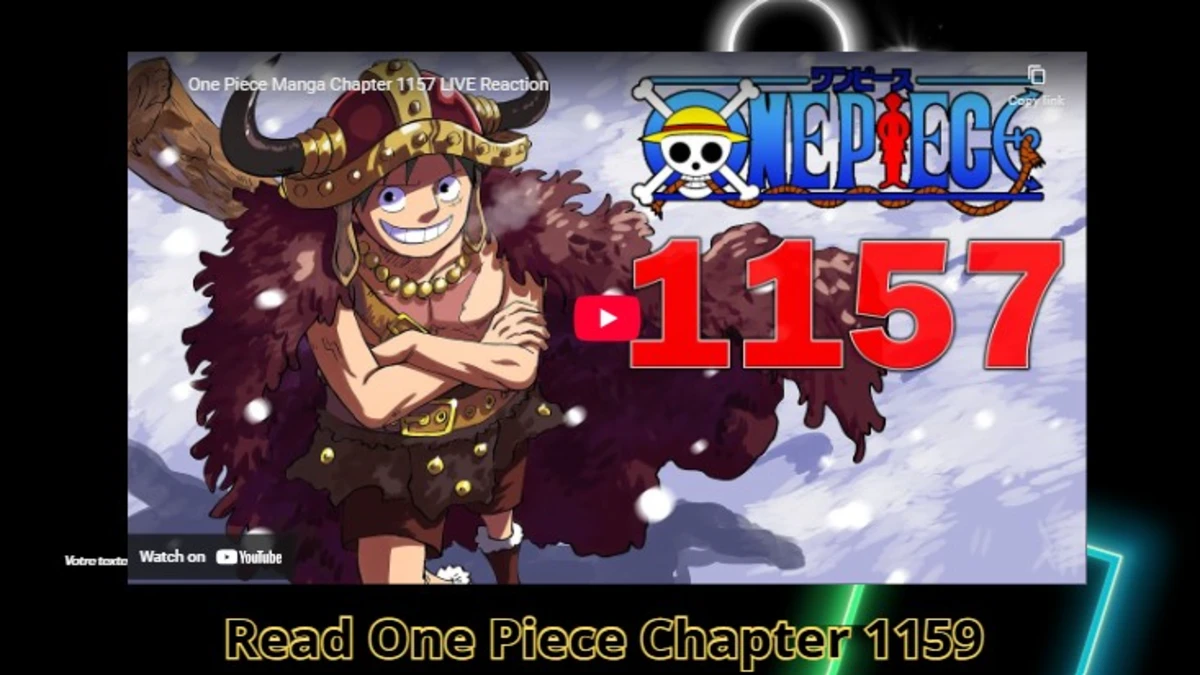 read One Piece Chapter 1159 manga online