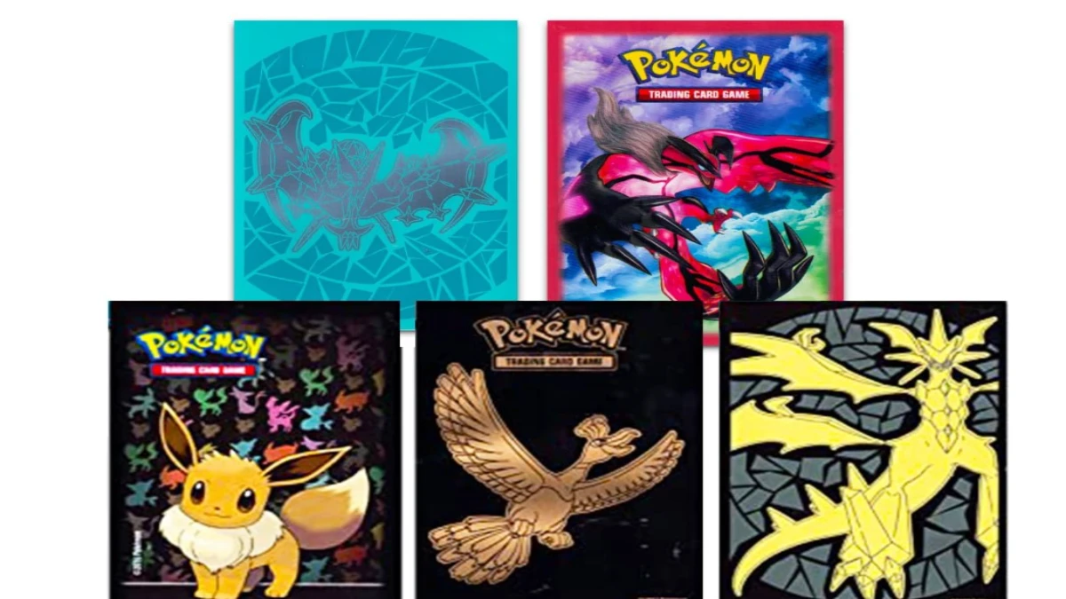 Pokemon Sleeves for Cards with Designs Bulk Bundle